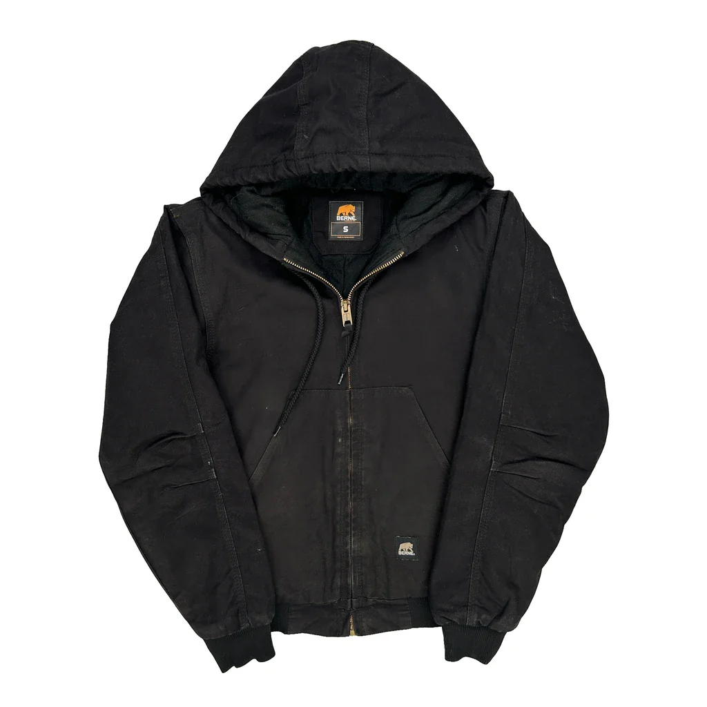 Berne Jacket - Small Black Cotton
