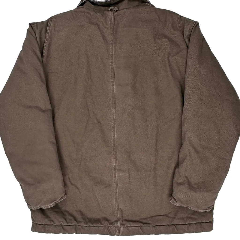 Berne Jacket - XL Brown Cotton - Image 7