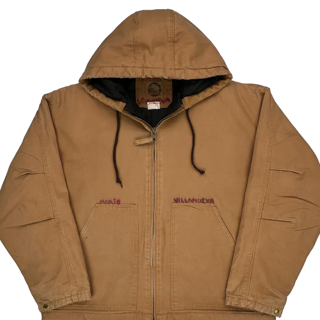 Berne Jacket - XL Brown Cotton - Image 4