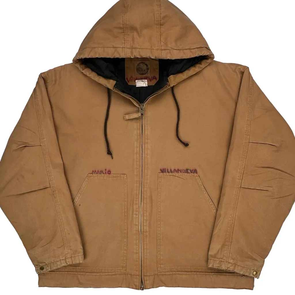 Berne Jacket - XL Brown Cotton - Image 5