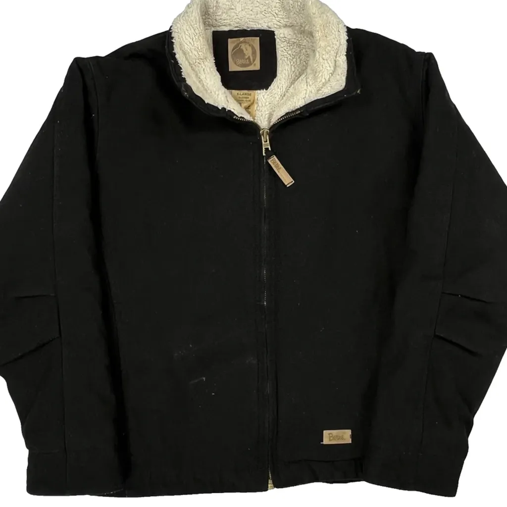Berne Workwear Jacket - XL Black Cotton - Image 4