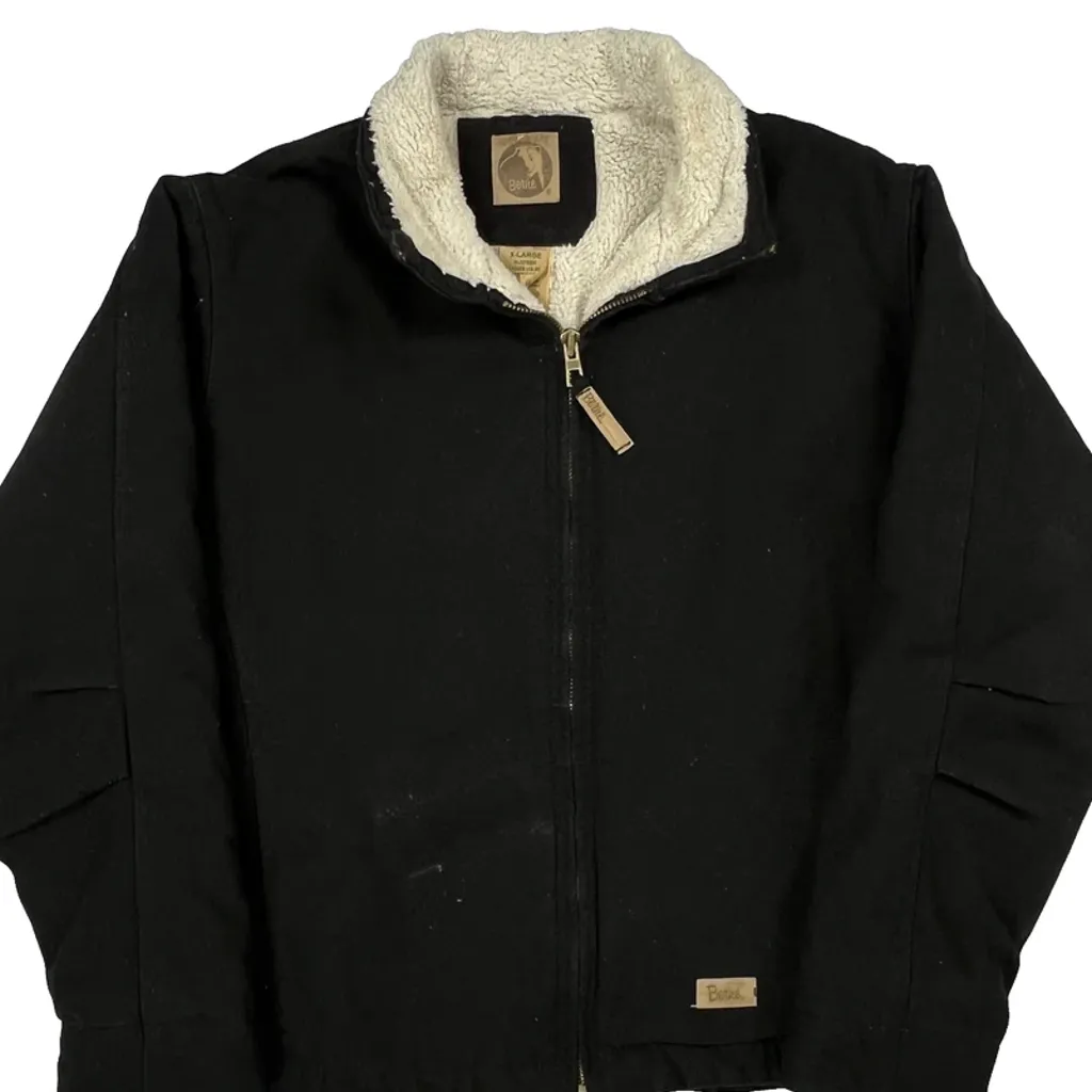 Berne Workwear Jacket - XL Black Cotton - Image 5