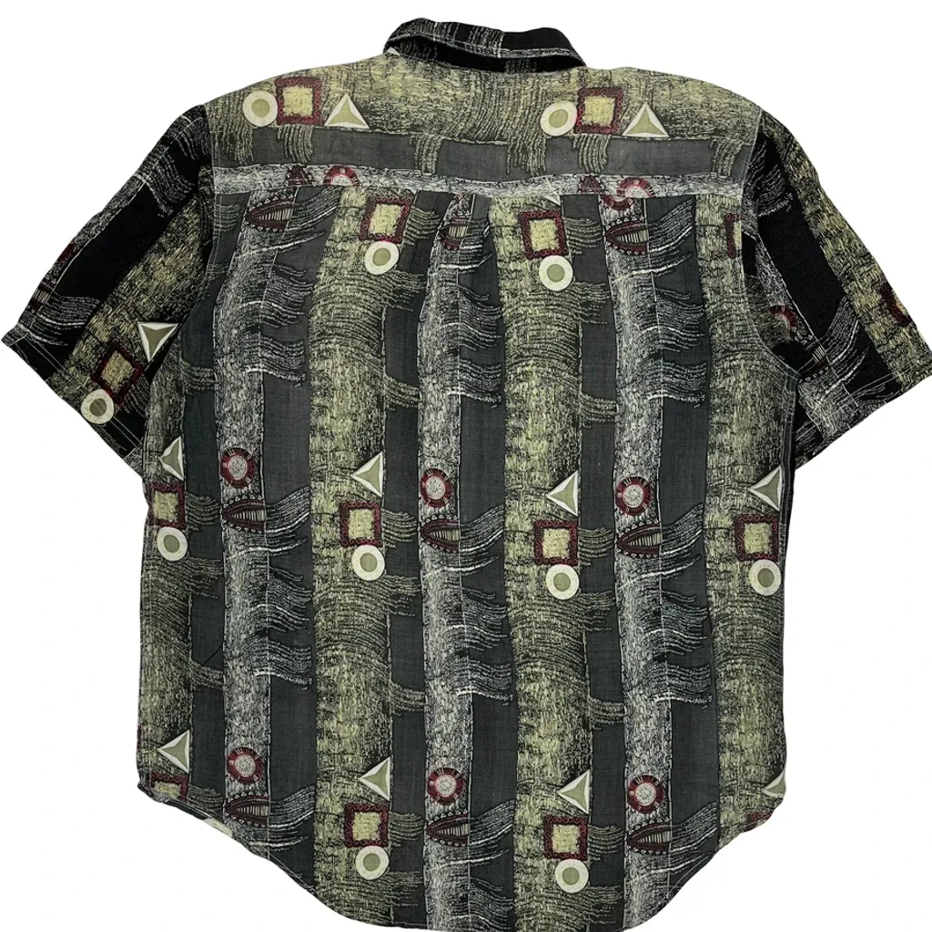 Bertini Short Sleeve Shirt - Large Multicoloured Cotton - Image 8