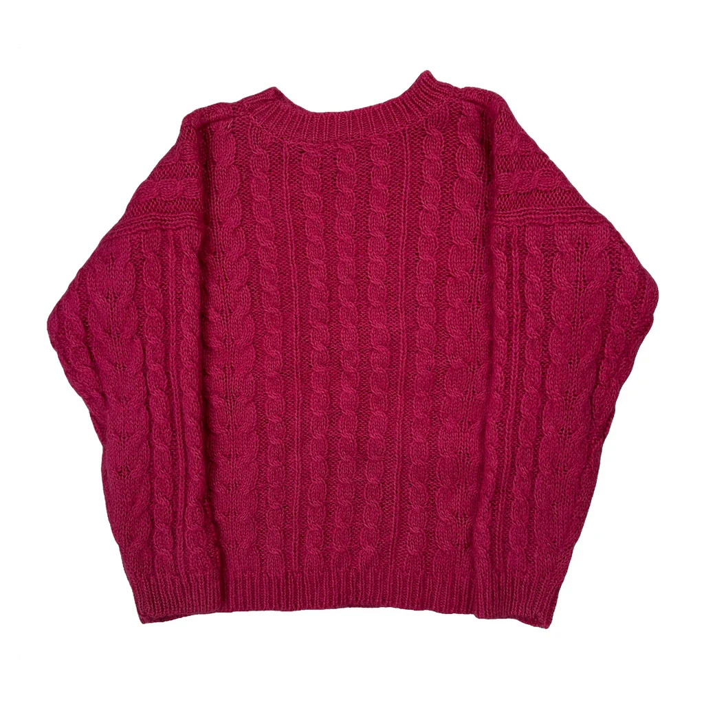Best Company Jumper - Medium Pink Acrylic - Image 2