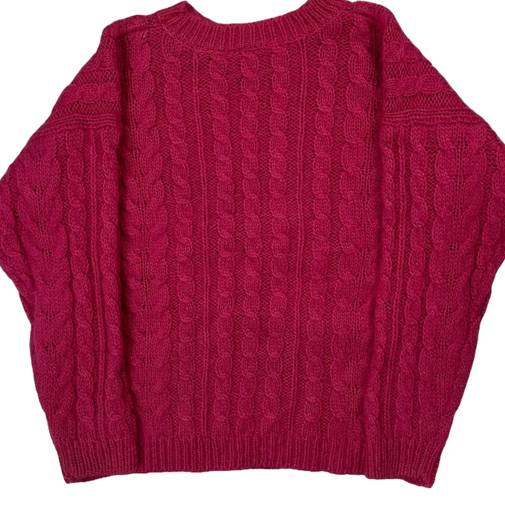 Best Company Jumper - Medium Pink Acrylic - Image 7
