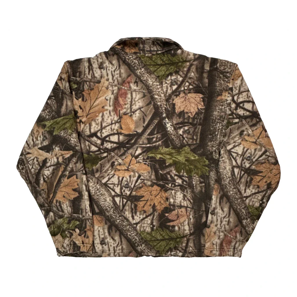 Big Bill Fleece Jacket - Large Camo Polyester - Image 2