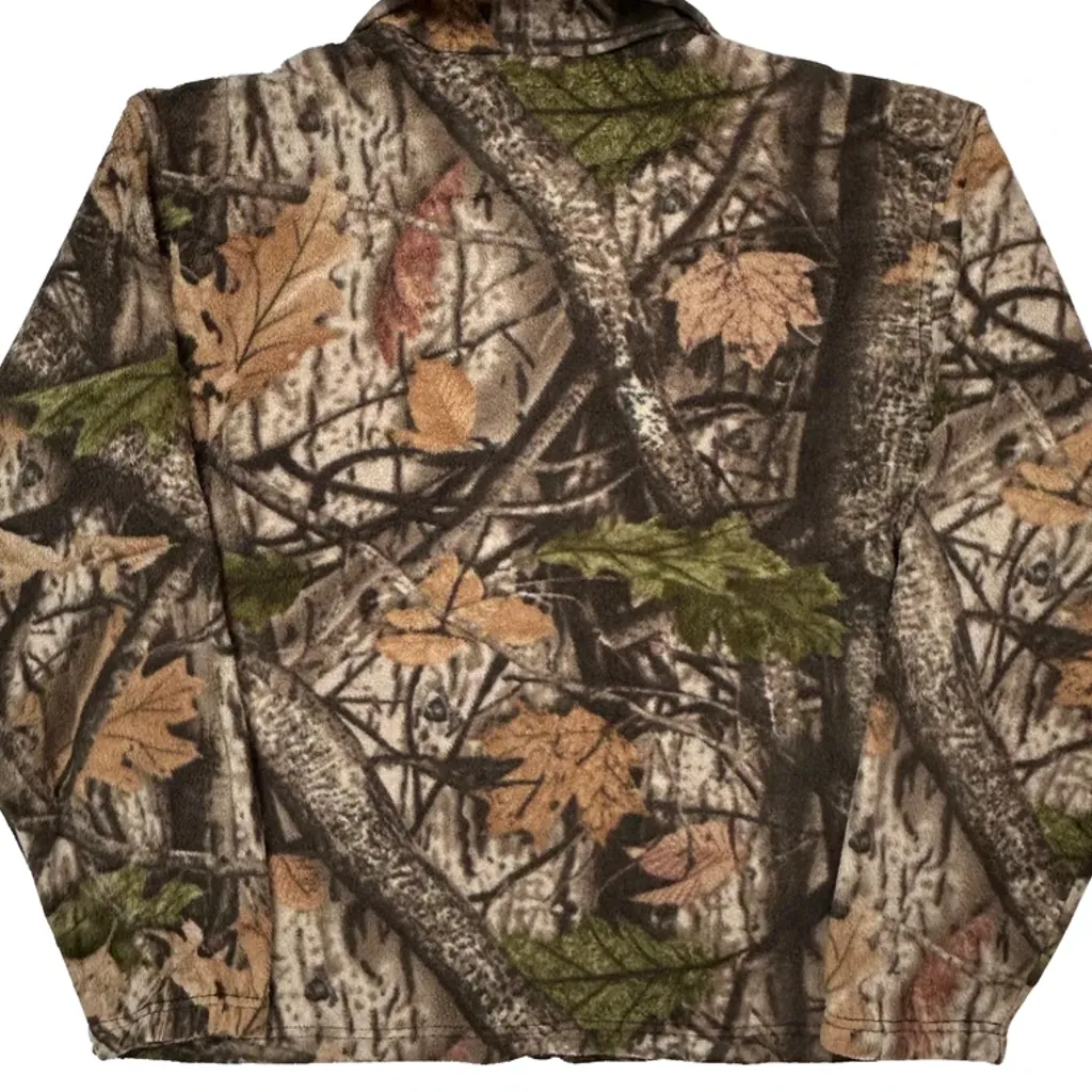 Big Bill Fleece Jacket - Large Camo Polyester - Image 7
