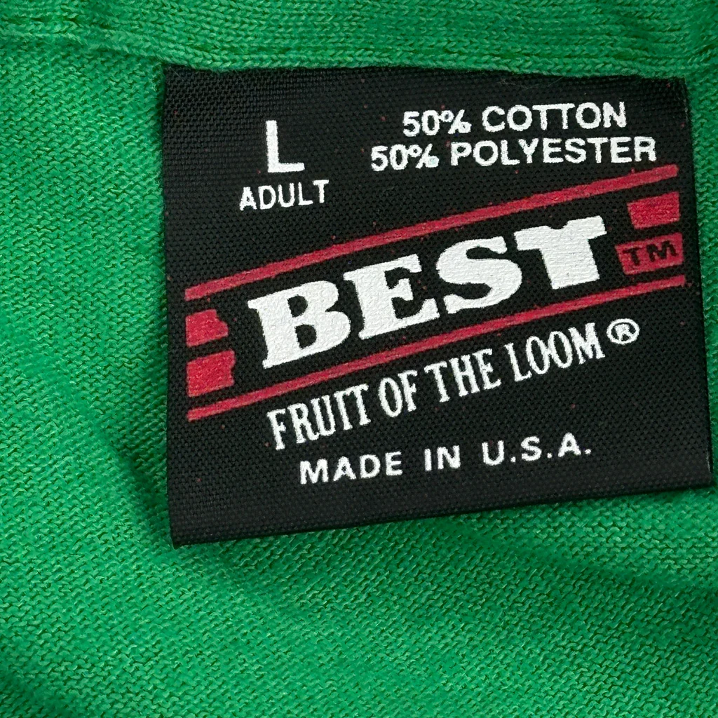 Big Horn Leadership Course Fruit Of The Loom Single Stitch T-Shirt - Large Green Cotton Blend - Image 5