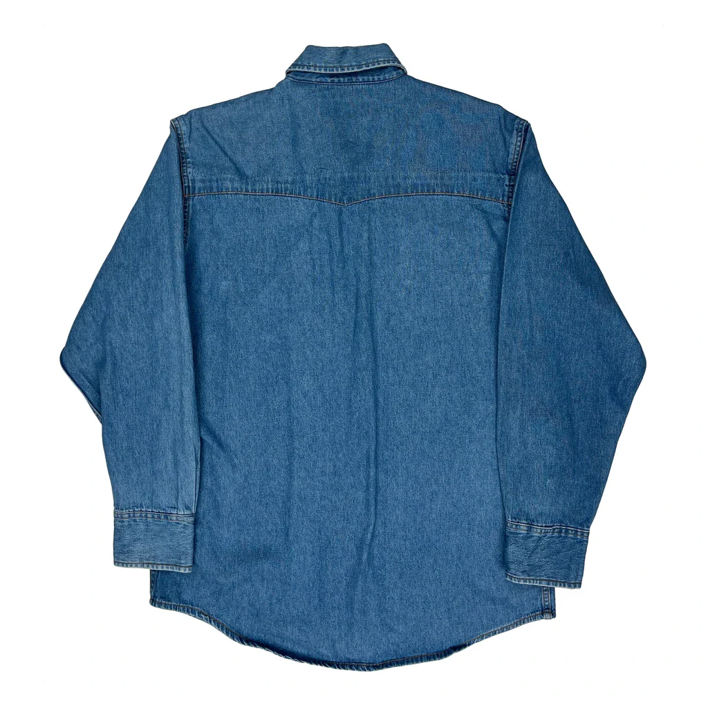 Big Mac Denim Shirt - Large Blue Cotton - Image 2