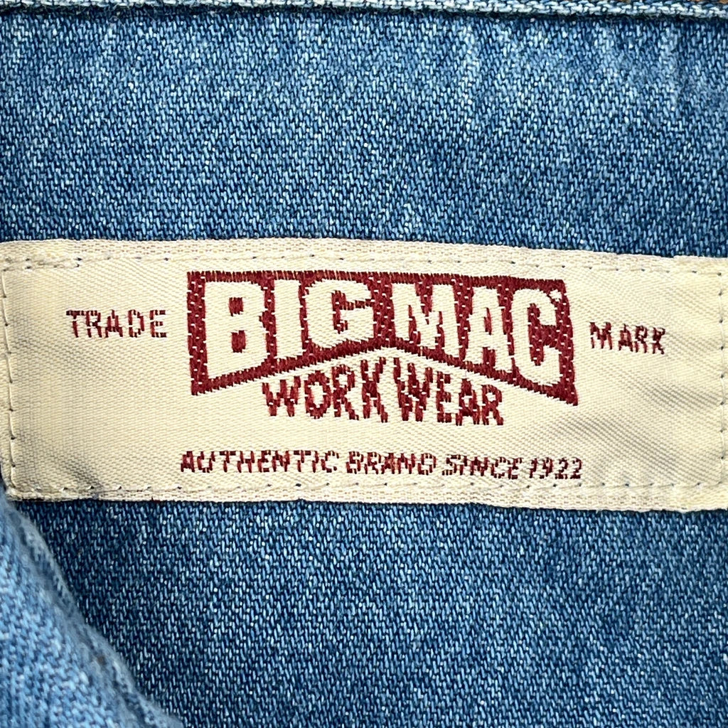 Big Mac Denim Shirt - Large Blue Cotton - Image 3