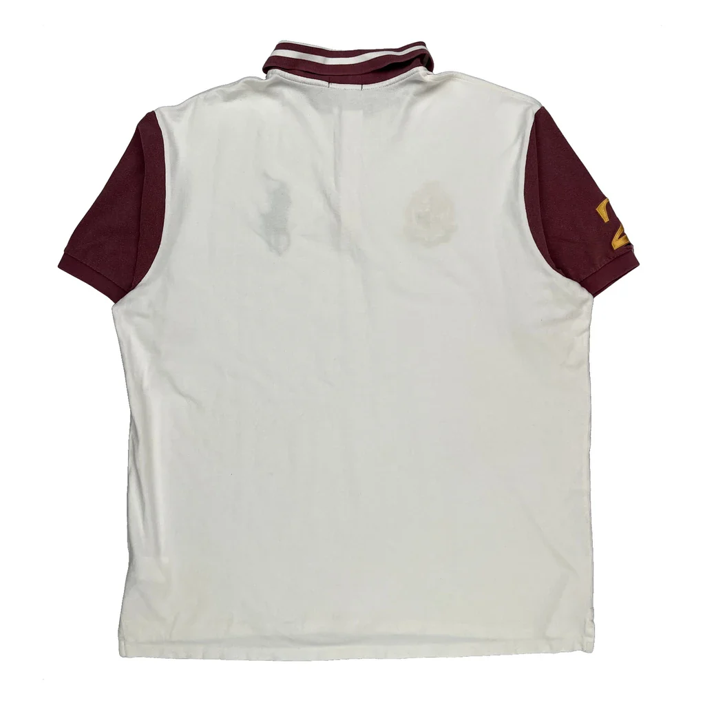 Big Pony Polo By Ralph Lauren Tall Polo Shirt - 2XL Burgundy Cotton - Image 2