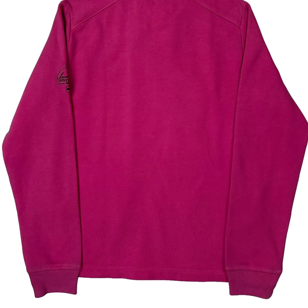 Big Pony Ralph Lauren 1/4 Zip - Medium Pink Cotton - Image 6