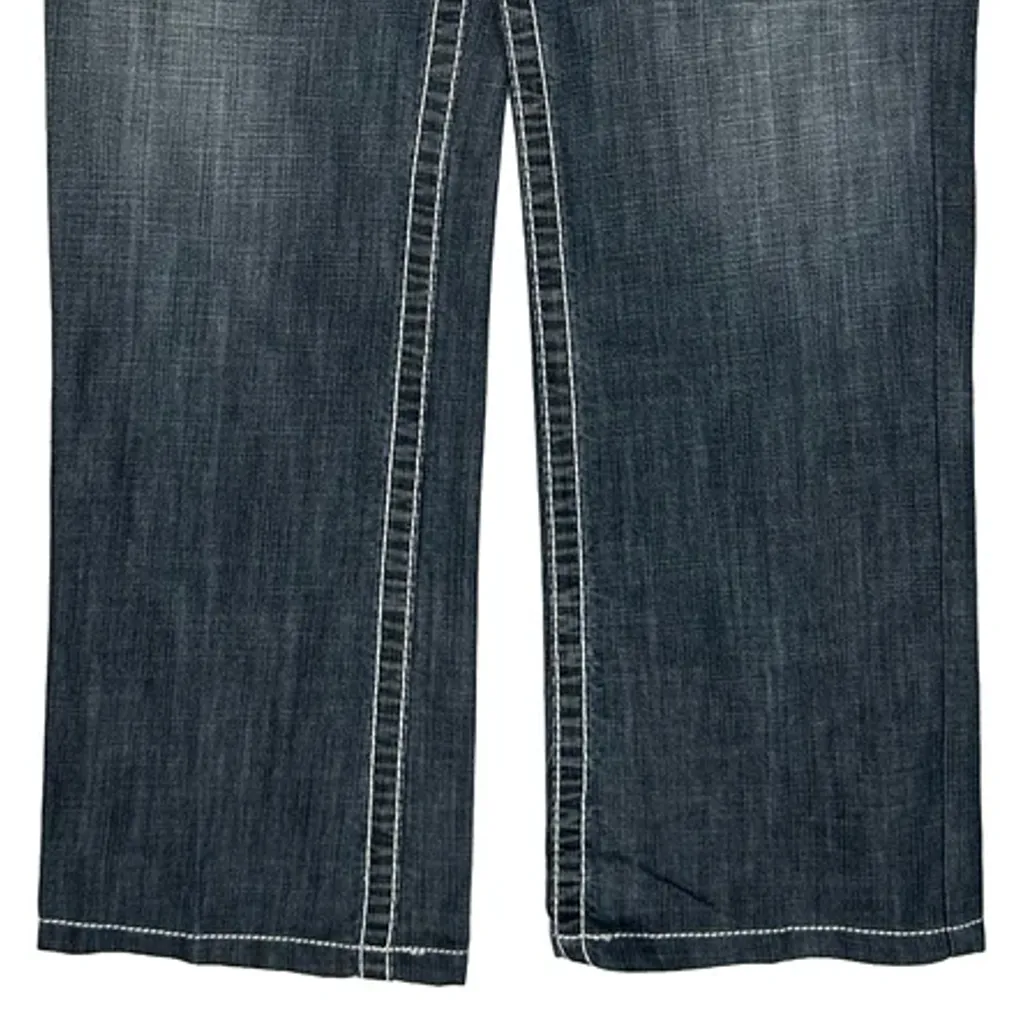 Big Star Boot Cut Jeans - 32W 30L Blue Denim - Image 9