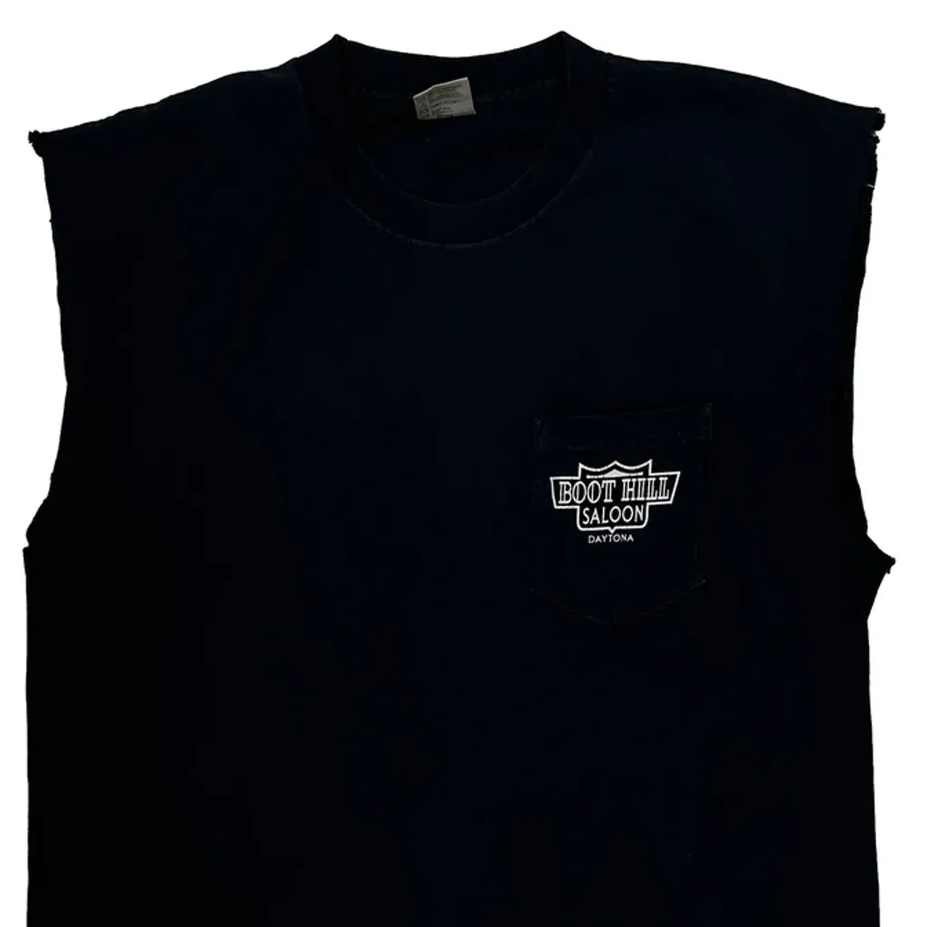 Bike Week Murina Graphic T-Shirt - Large Black Cotton - Image 5