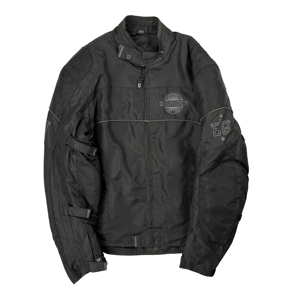 Biker Dri-Rider Jacket - XL Black Polyester
