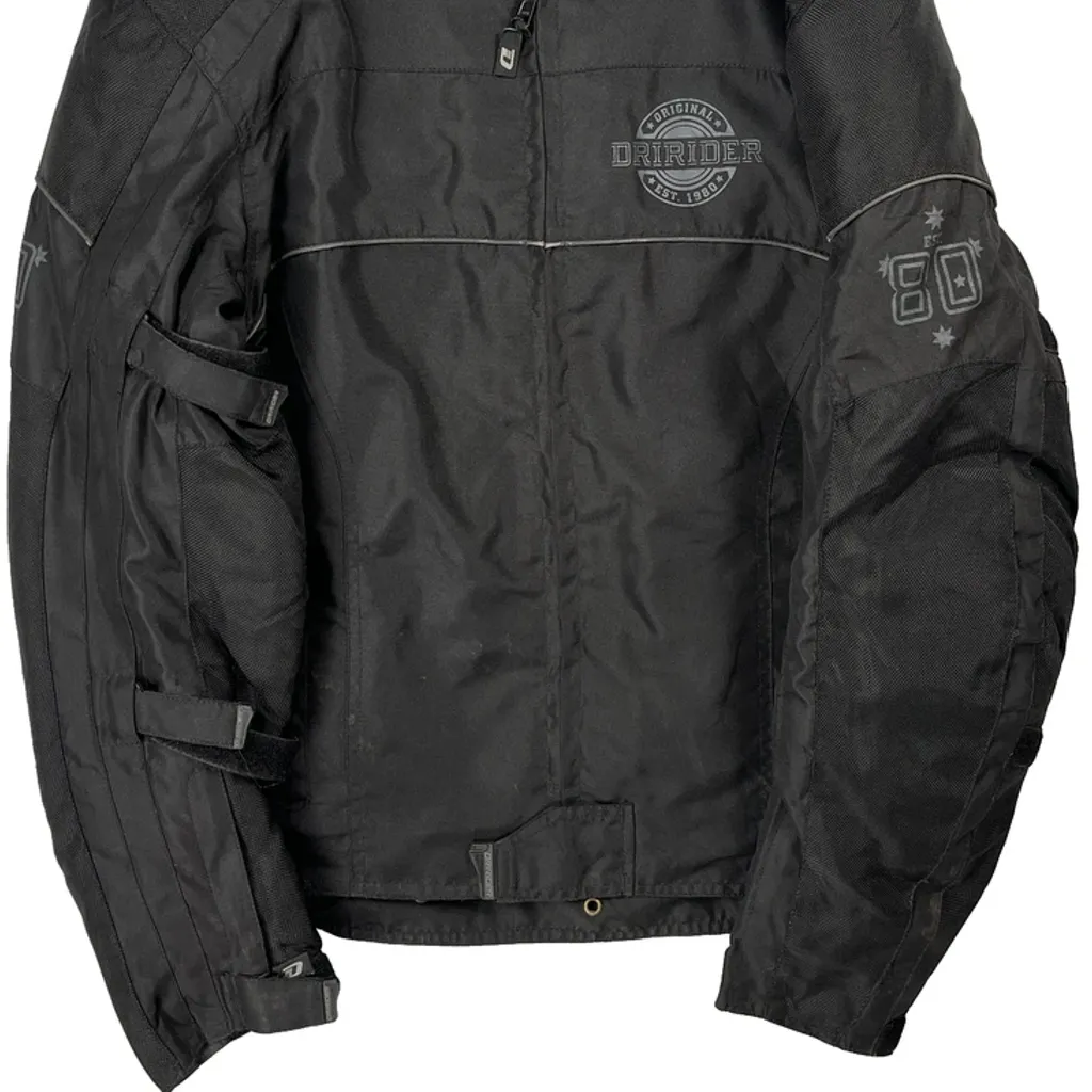 Biker Dri-Rider Jacket - XL Black Polyester - Image 4