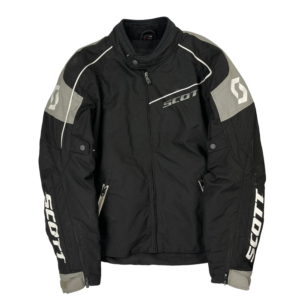 Biker Scott Jacket - Medium Black Polyester