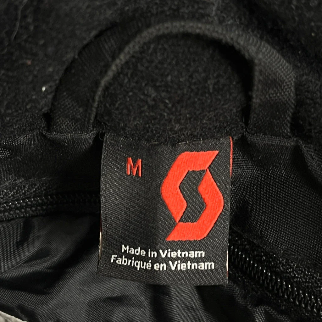 Biker Scott Jacket - Medium Black Polyester - Image 3