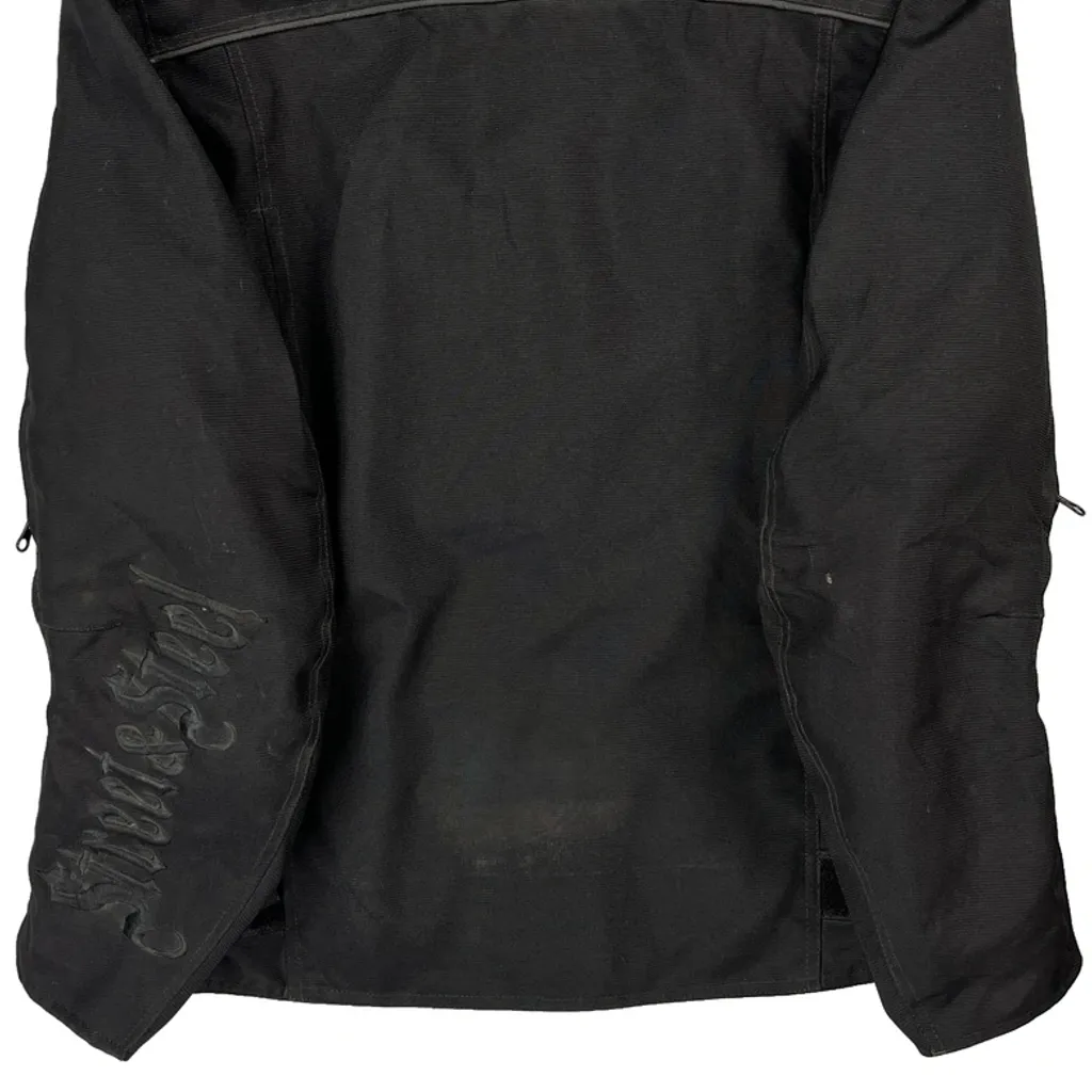 Biker Street & Steel Jacket - Medium Black Polyester - Image 7