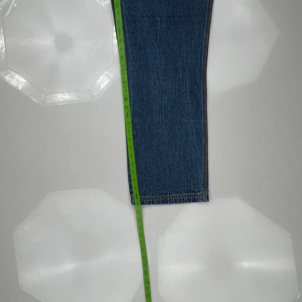 Bill Blass Carpenter Jeans - 34W US 12 Blue Cotton - Image 5