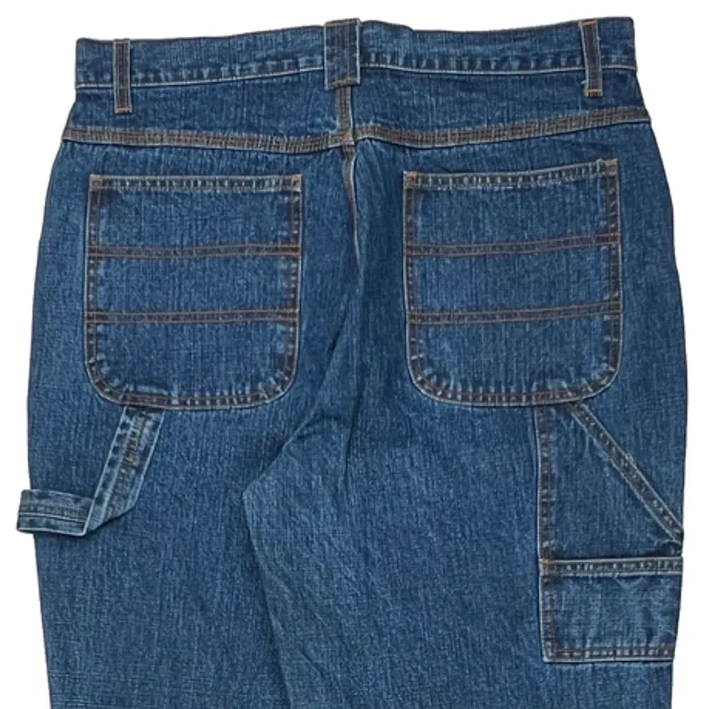 Bill Blass Carpenter Jeans - 34W US 12 Blue Cotton - Image 7