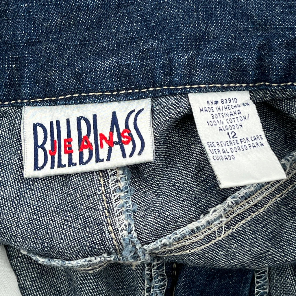 Bill Blass Jeans - 32W US 10 Blue Cotton - Image 6
