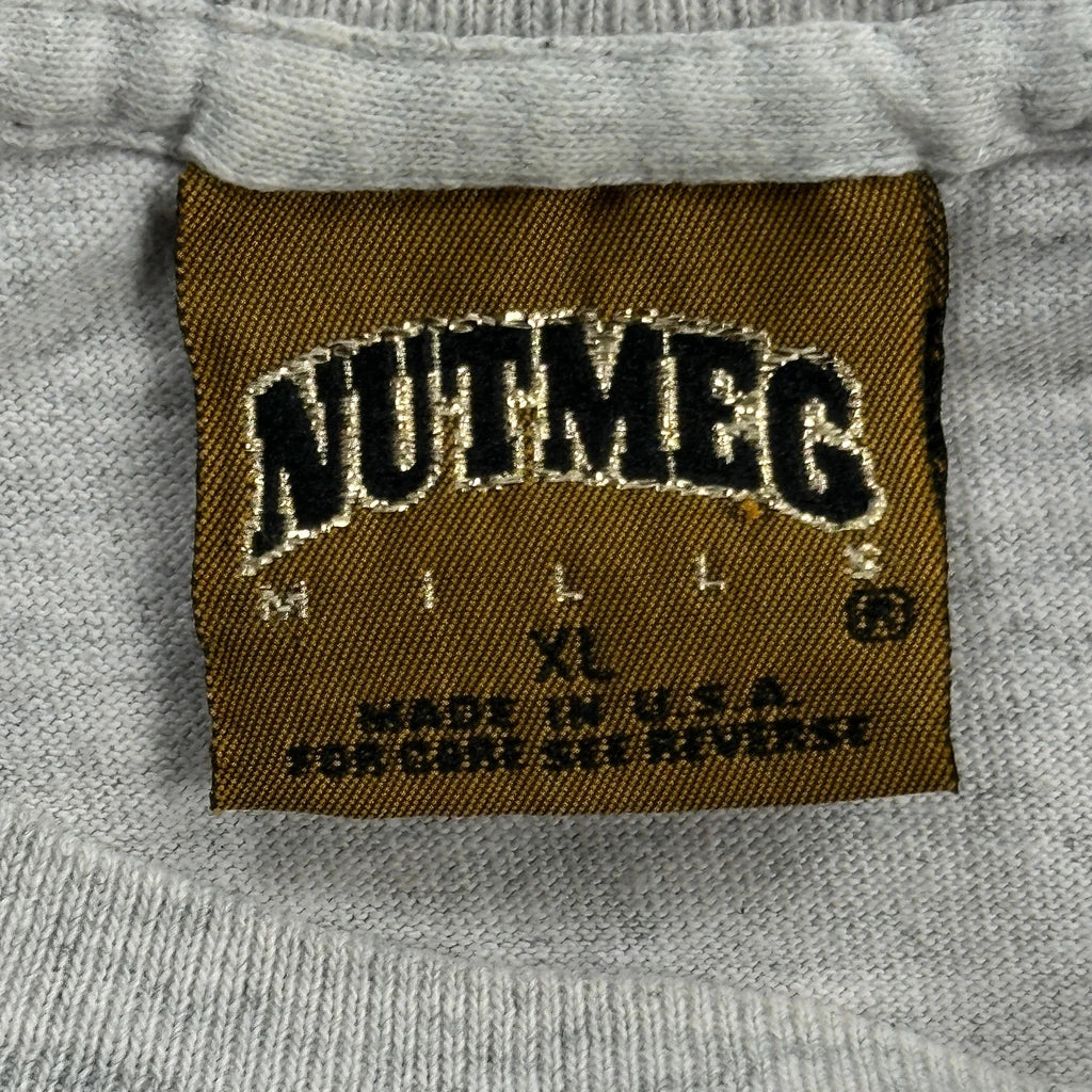 Bill Elliott Nutmeg Nascar T-Shirt - XL Grey Cotton - Image 3