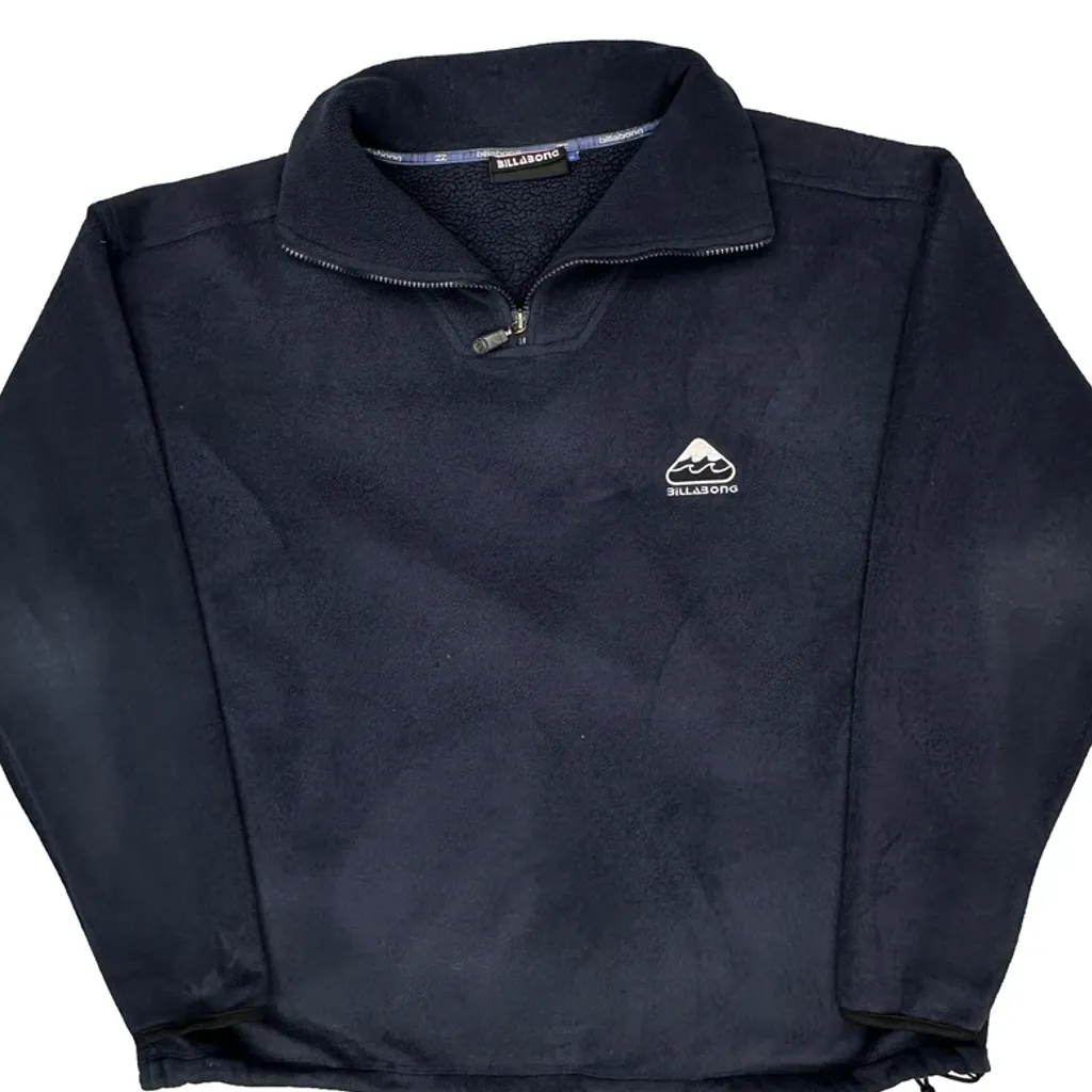 Billabong Fleece - Medium Navy Polyester - Image 5