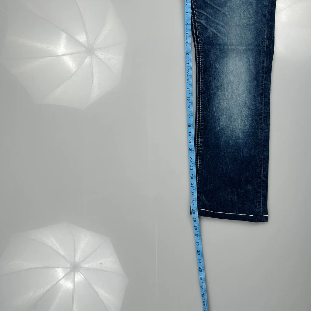 Bke Boot Cut Jeans - 30W 29L Blue Denim - Image 5