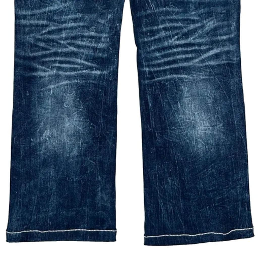 Bke Boot Cut Jeans - 30W 29L Blue Denim - Image 7