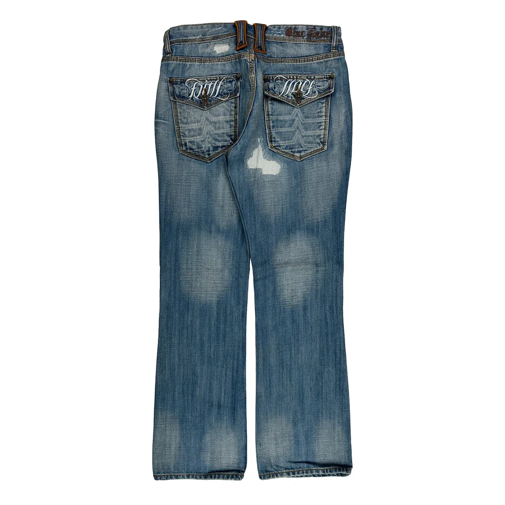 Blac Label Jeans - 36W 31L Blue Cotton