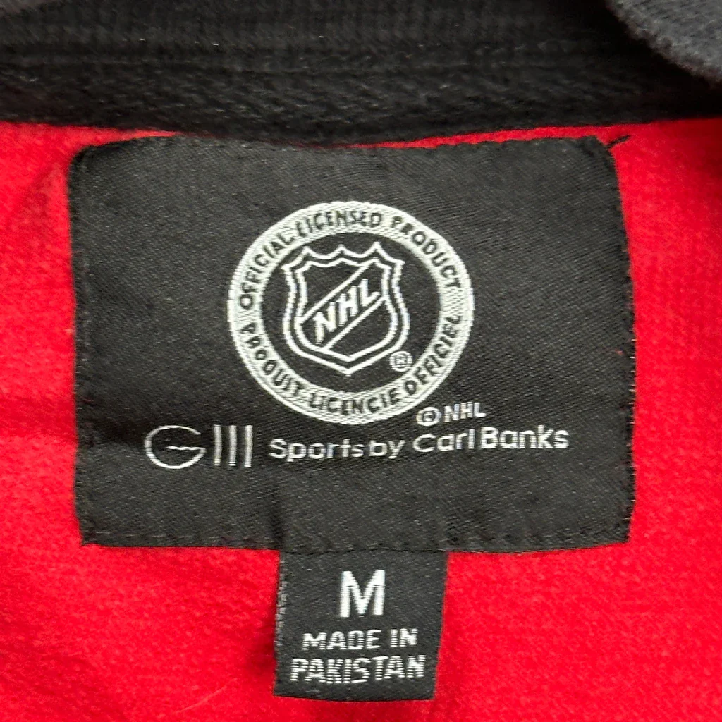Blackhawks Giii Sports Carl Banks Nhl Sweatshirt - Medium Black Cotton - Image 3