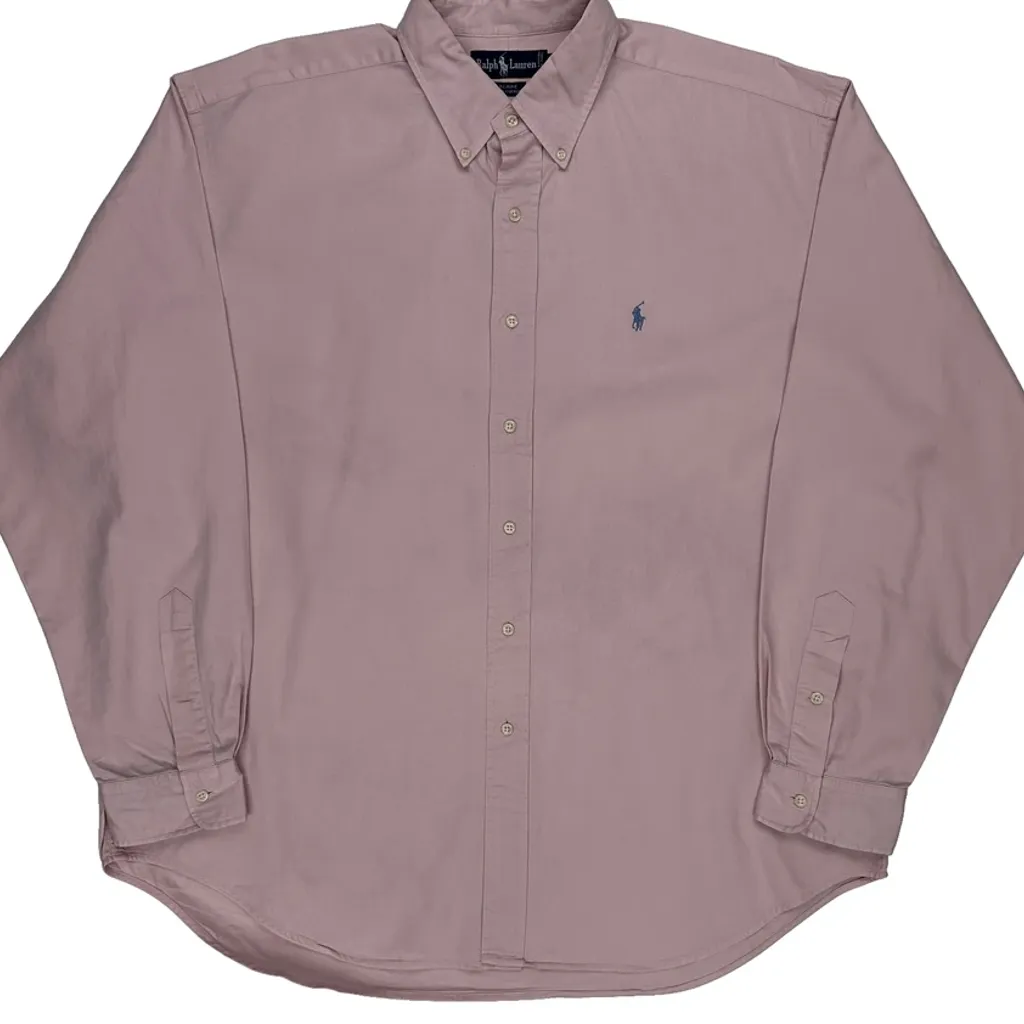 Blaire Ralph Lauren Shirt - XL Pink Cotton - Image 4