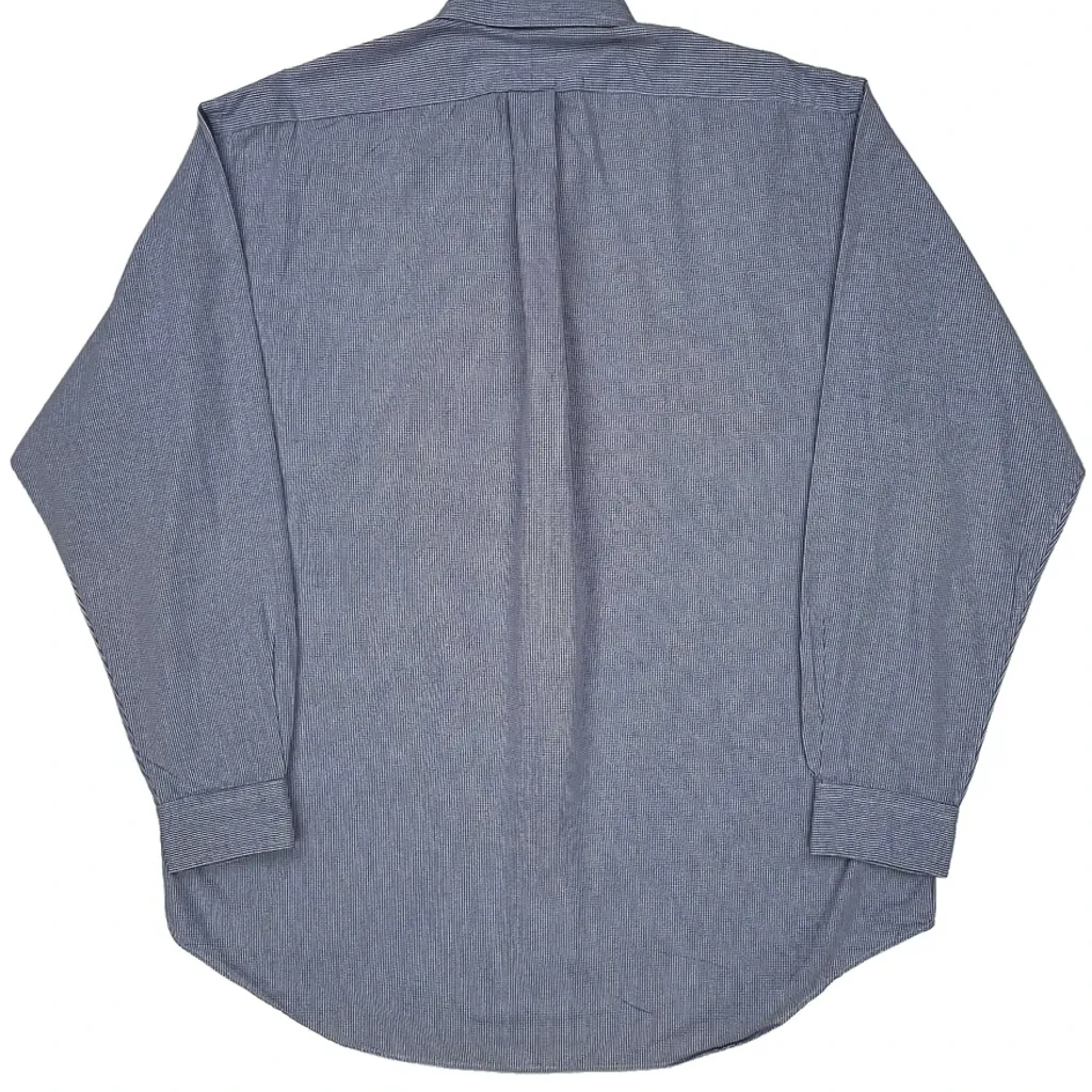 Blake Ralph Lauren Checked Shirt - Large Blue Cotton - Image 7