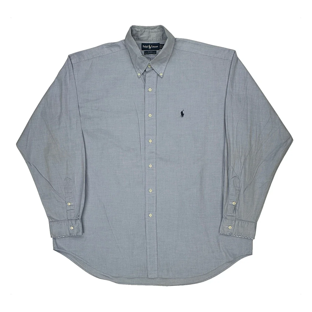 Blake Ralph Lauren Shirt - XL Blue Cotton
