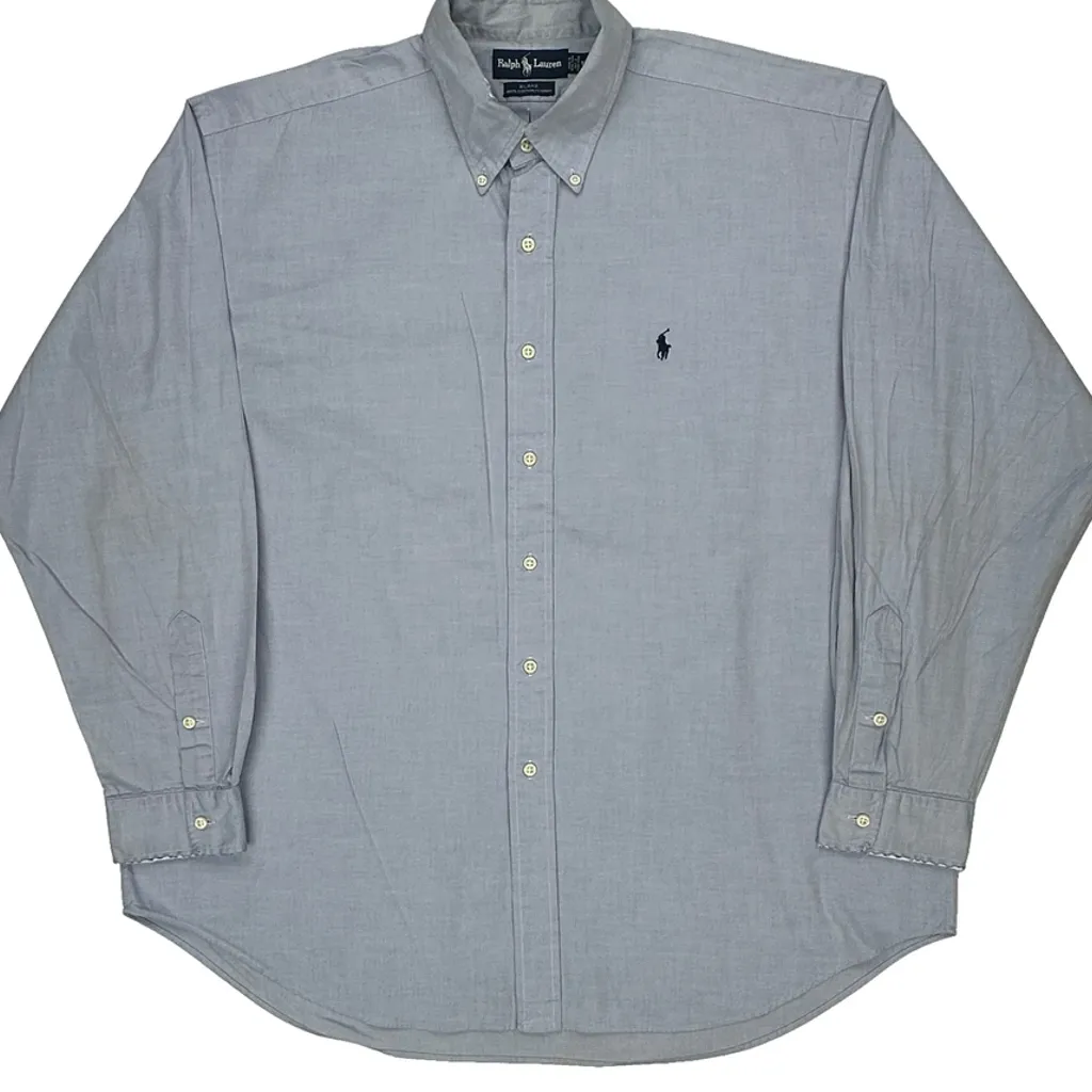 Blake Ralph Lauren Shirt - XL Blue Cotton - Image 4