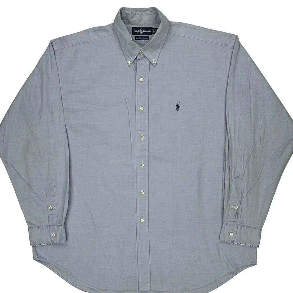 Blake Ralph Lauren Shirt - XL Blue Cotton - Image 5