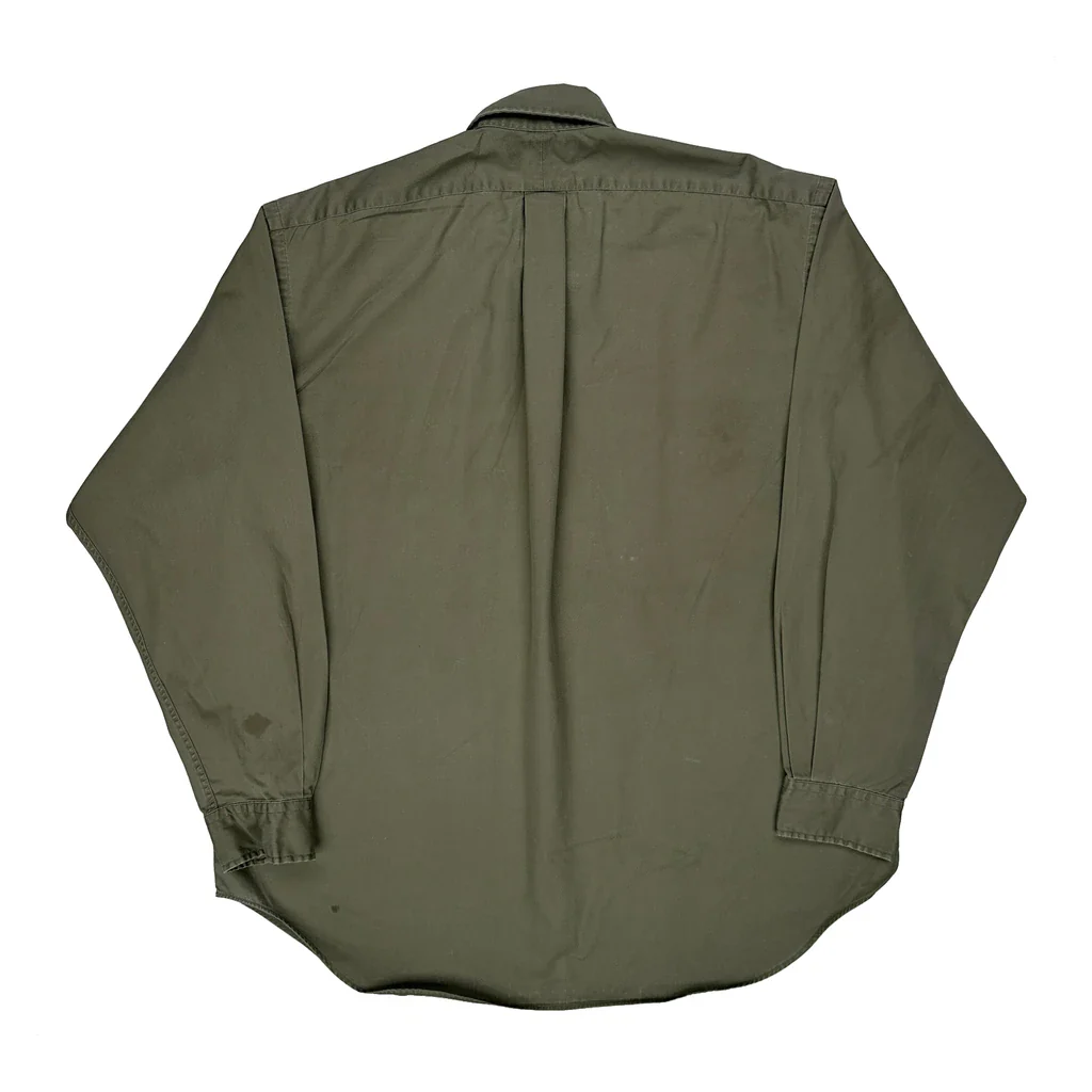 Blake Ralph Lauren Shirt - Large Green Cotton - Image 2
