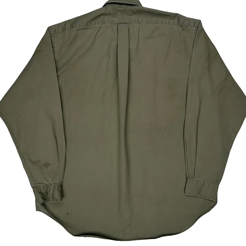 Blake Ralph Lauren Shirt - Large Green Cotton - Image 6