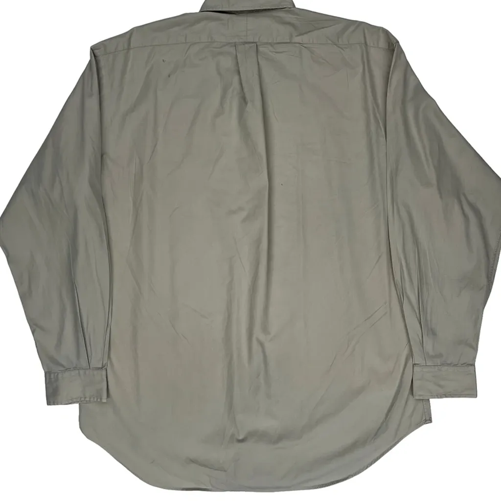 Blake Ralph Lauren Shirt - Large Grey Cotton - Image 7