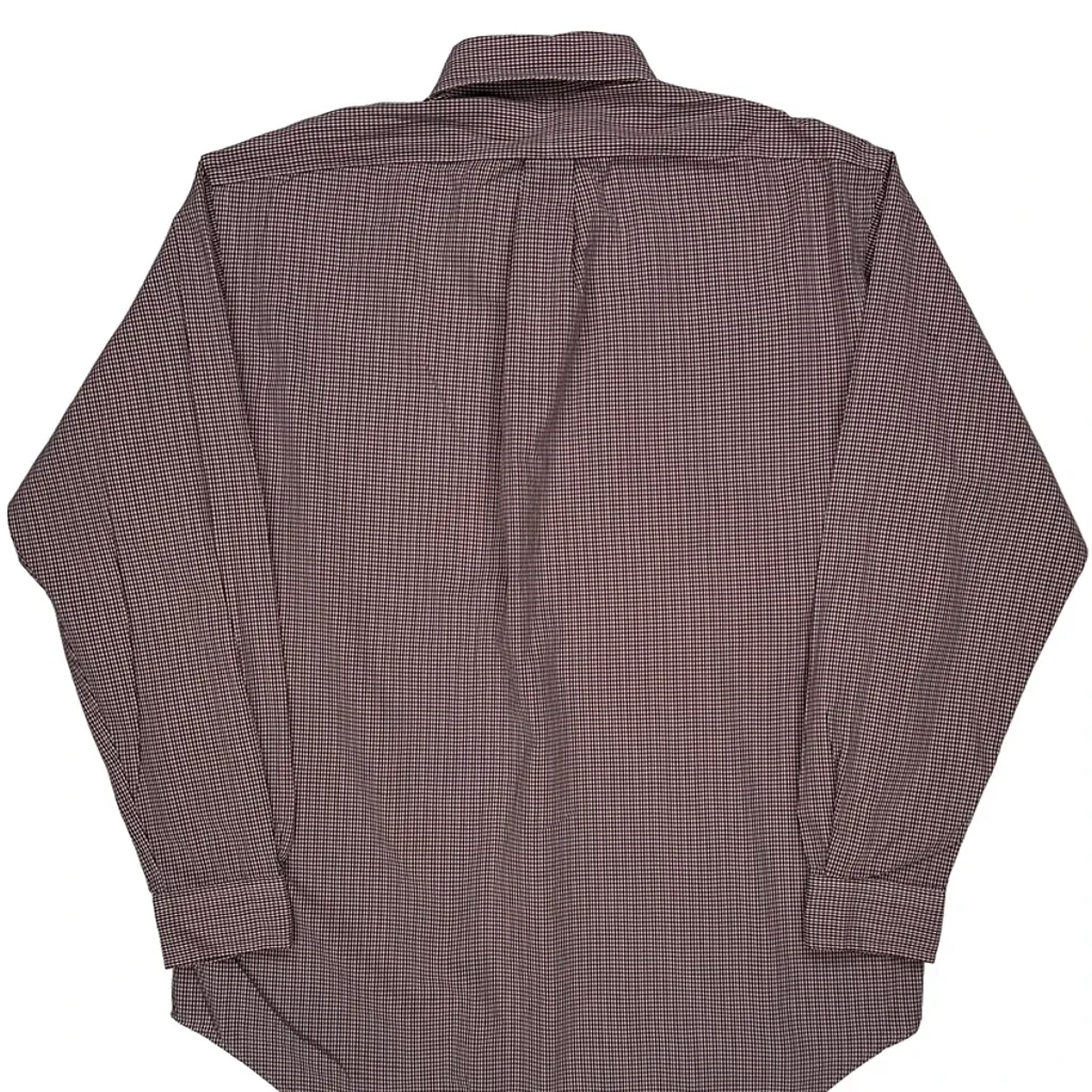 Blake Ralph Lauren Checked Shirt - Medium Red Cotton - Image 7