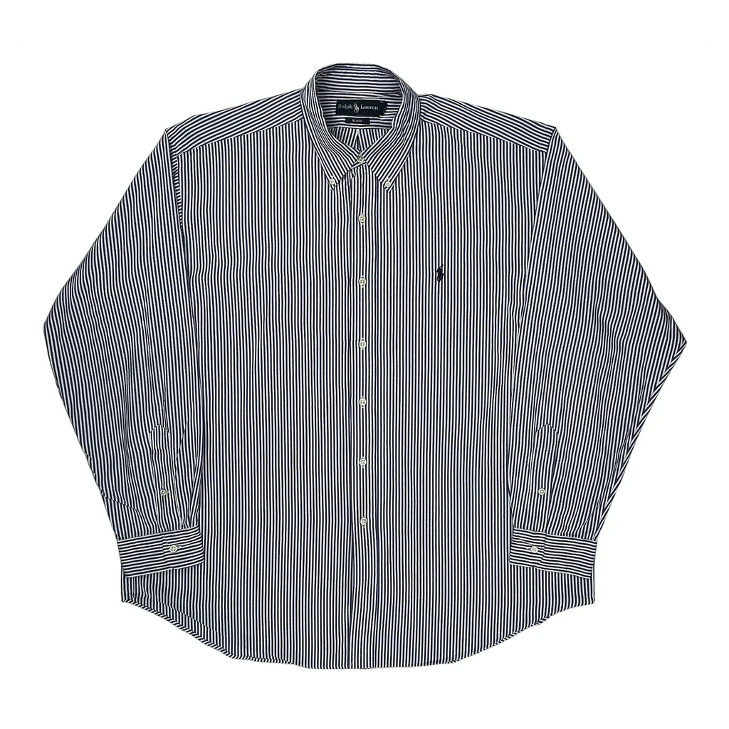 Blake Shirt Ralph Lauren Striped Shirt - XL Blue Cotton