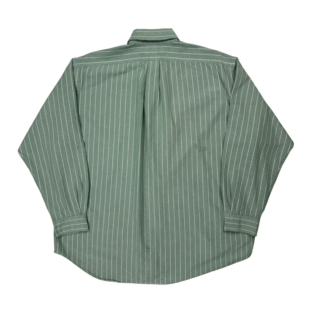 Blake Shirt Ralph Lauren Striped Shirt - XL Green Cotton - Image 2