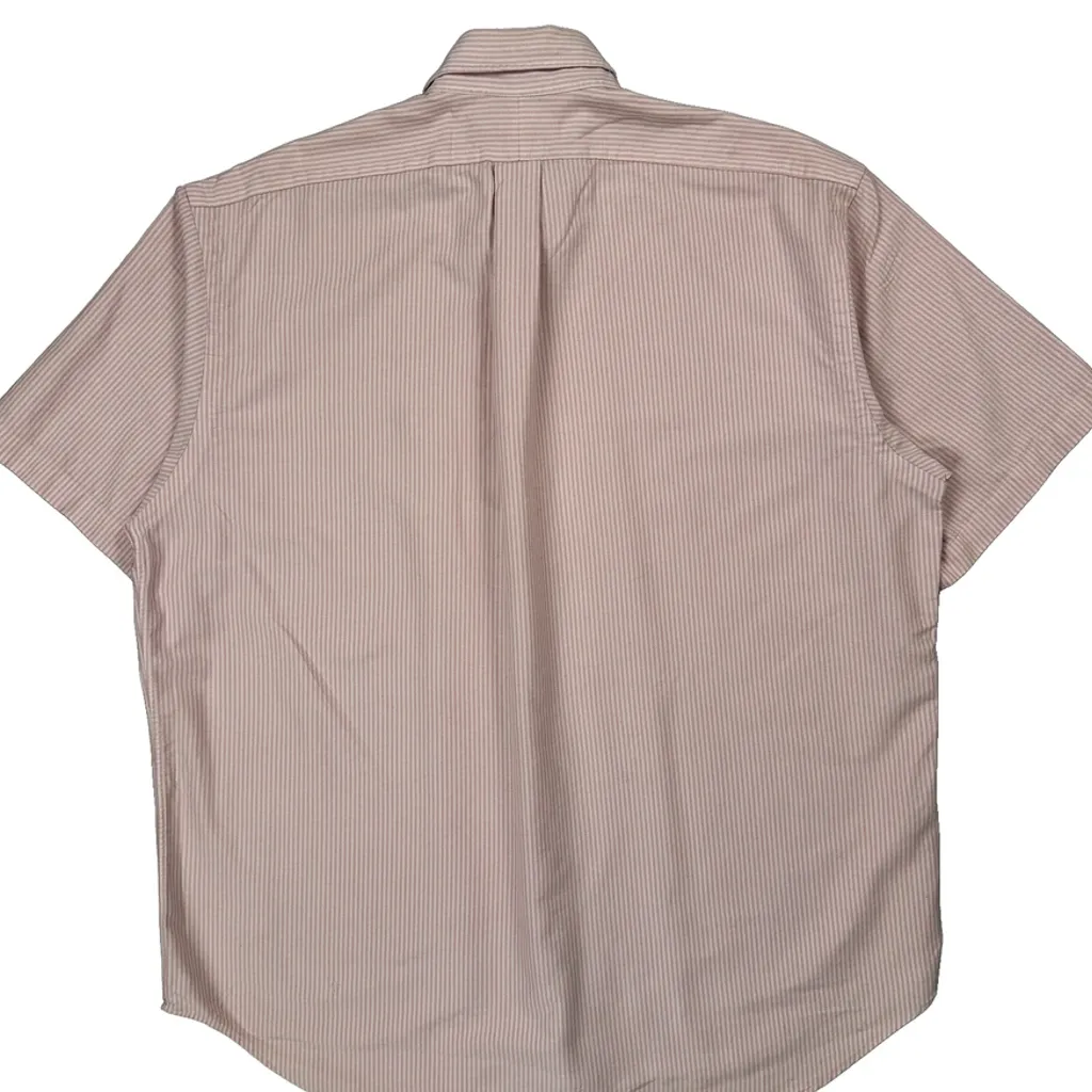 Blake Shirt Ralph Lauren Striped Short Sleeve Shirt - XL Pink Cotton - Image 6