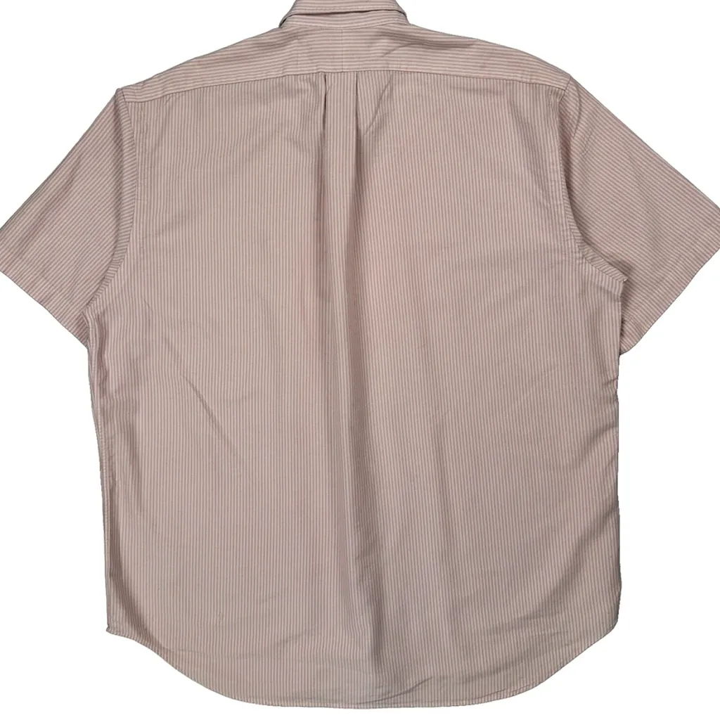 Blake Shirt Ralph Lauren Striped Short Sleeve Shirt - XL Pink Cotton - Image 7