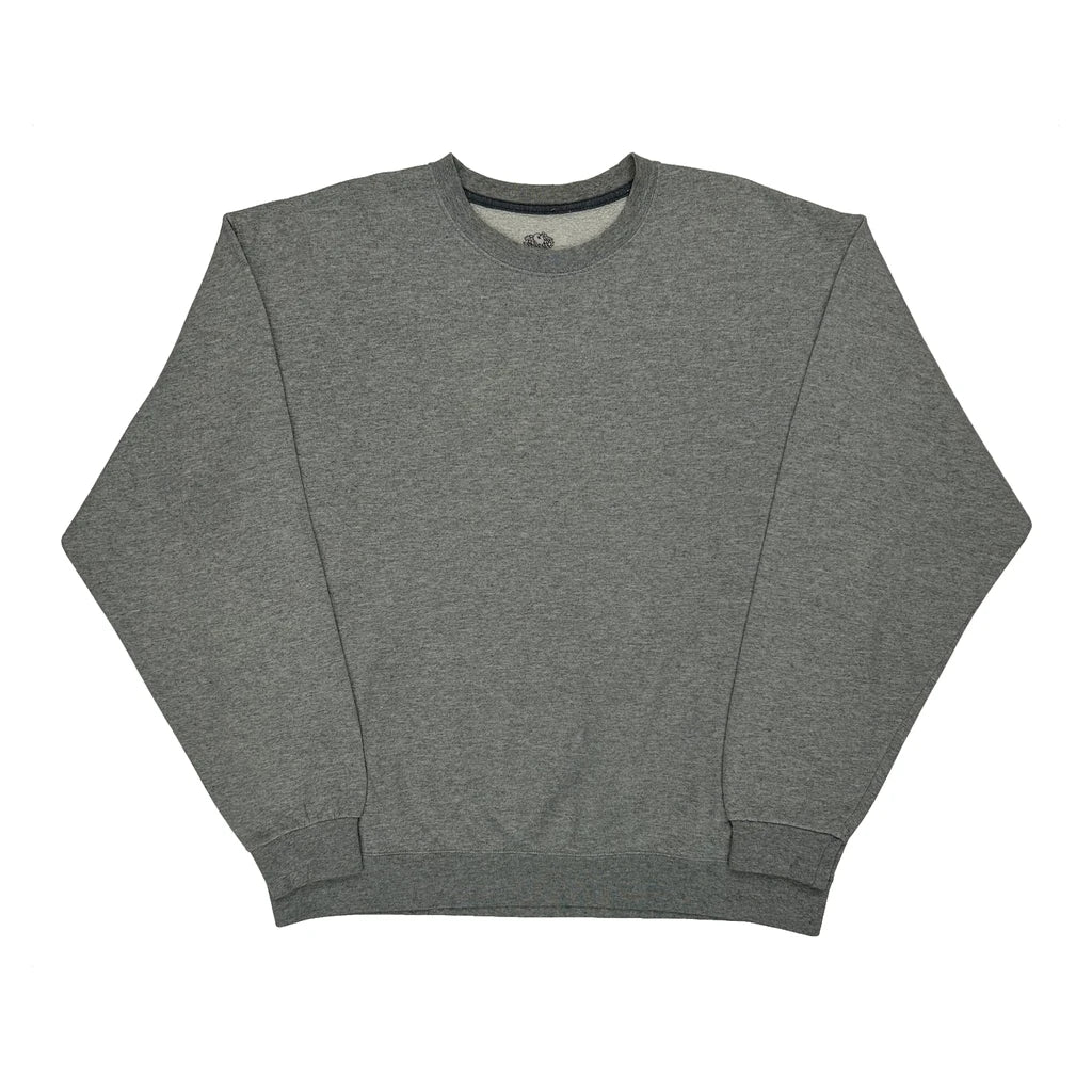 Blank Fruit Of The Loom Sweatshirt - XL Grey Cotton