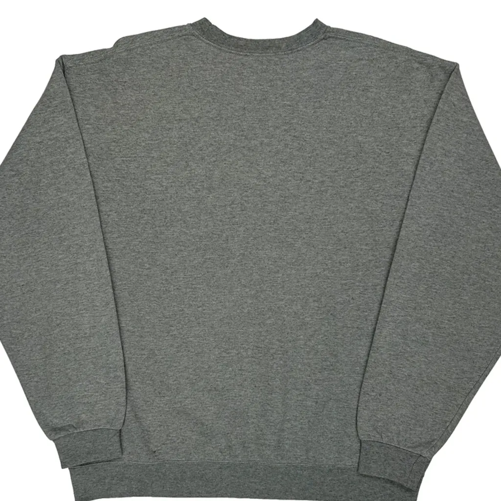 Blank Fruit Of The Loom Sweatshirt - XL Grey Cotton - Image 7