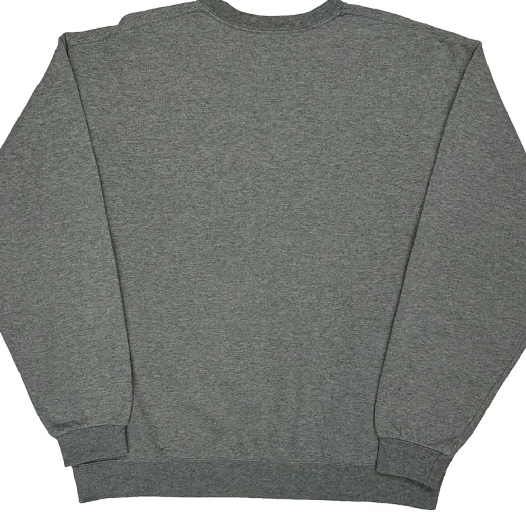 Blank Fruit Of The Loom Sweatshirt - XL Grey Cotton - Image 7