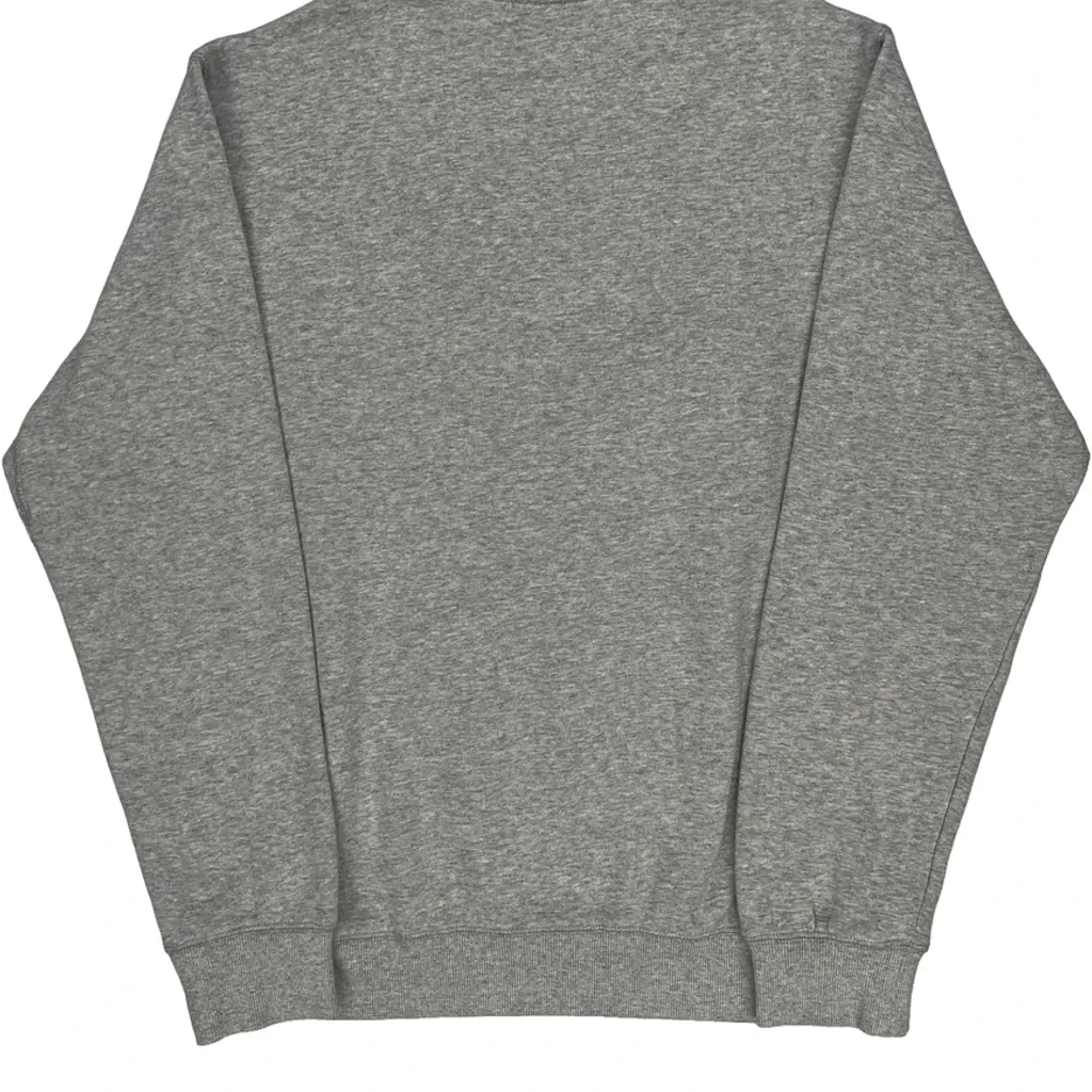 Blank Russell Athletic Sweatshirt - Large Grey Cotton Blend - Image 6