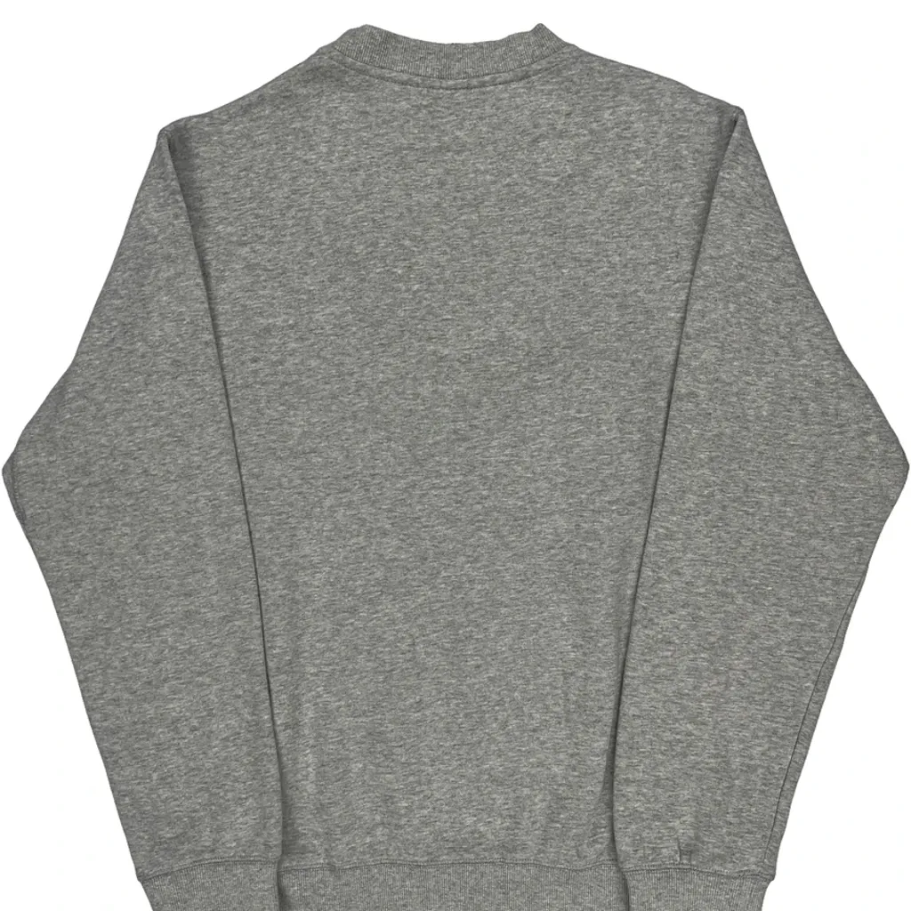 Blank Russell Athletic Sweatshirt - Large Grey Cotton Blend - Image 7